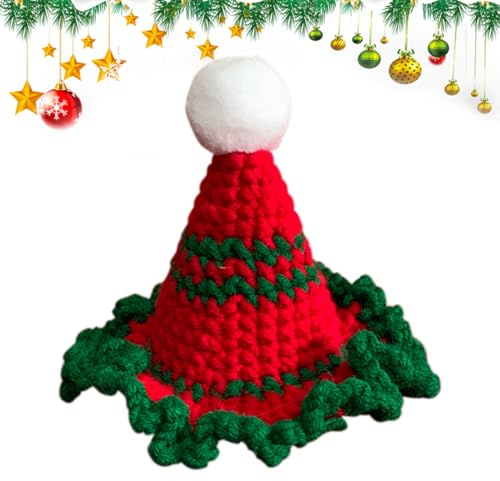 Weihnachtshut Für Haustiere Gestrickte Mützen