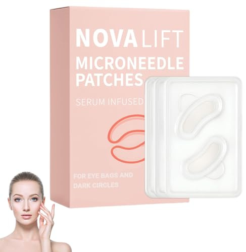 Mikro-Augenpads, Hyaluronsäure Augenpads Gegen Augenringe & Schwellung, Eye Patches Gegen Augenfalten, Stirnfalten, Zornefalten, Tiefen-Augenpflege (2)