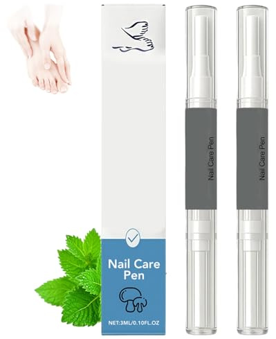 Nagelpilzstift für Finger- und Zehennägel, Neuer, fortschrittlicher Anti-Pilz-Stift 2026 mit natürlichen Inhaltsstoffen, Nagelserum zur Stärkung geschädigter Nägel und Fußpflege (2PCS)