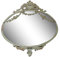Chic Antique Wandspiegel Antik Beige Dekor Ornamenten Brocante Franske