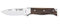 Cudeman Navaja 331-G MT-9 hoja de acero ACX-380 de 8 cm y empuñadura de madera de nogal de 9 cm para caza, pesca, supervivencia y bushcraft + Portabotellas regalo