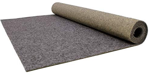 Tapis de mariage Podium Étain - Tapis de Cérémonie et d'Événement au Mètre | Gala, Hollywood et VIP | Résistance au feu B1 | Tapis au Mètre - 1mx15m