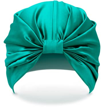 Silk Hair Wrap – The Esme | 100% luxuriöses Seidenhaar-Wrap | Die Schlafhaube, die geschädigtes Haar schützt und repariert, Schlafkappe, geeignet für krauses, lockiges und glattes Haar
