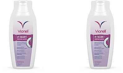 Vionell Intimwaschlotion Frauen Ph-Balance, für die Tägliche Intimhygiene mit Lactopräbiotikum, Hilft, die Natürlichen Abwehrkräfte Zu Stärken, 250 ml (Packung mit 2)