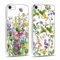 Yoedge 2 Stück Handyhülle für iPhone 8/7 / SE 2020 / SE 2022 Hülle, Transparent Blumen Schmetterling Muster Mädchen Aesthetic Case Weich Schlanke Silikon Stoßfest Case 4,7