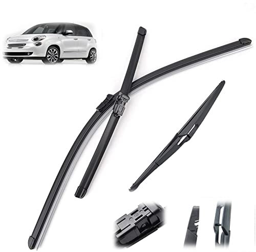 26 15 12 Windschutzscheibe Scheibenwischerblätter Auto Vorne Hinten Scheibenwischer Für Fiat 500L 2012 2013 2014 2015 2016 2017 Windschutzscheibe