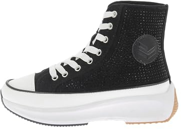 Kaporal Damen Christa Sneaker, Schwarzer Strass, 40 EU