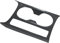 FNCVTM Mittelarmlehne Pad Für Audi A3 8Y 2019 2020 2021 LHD Auto-Styling Carbon Fiber Texture Armlehne Box Center Control Wasser Tasse Halter Rahmen Trim