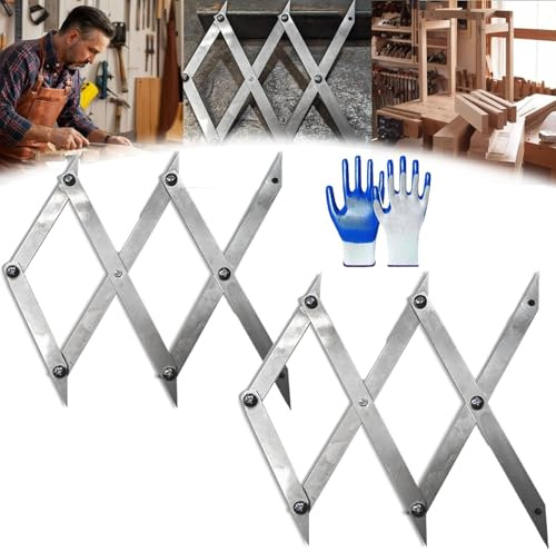 Picket Master Pro 3 Point Center Finder for Precise Measurements, Woodworking Center Finder Marking Tool, Center Finding Tool, Marking Layout Tool, Quickly & Accurately Locate & Set Positions (2)