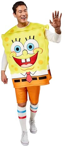 Rubie's Official Nickelodeon Spongebob Squarepants Tabard, Adult Fancy Dress