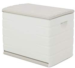Plastiken Baul 80 cm color BEIG con capacidad 260 litros (80cm de ancho x 53cm de hondo x 61cm de Alto)