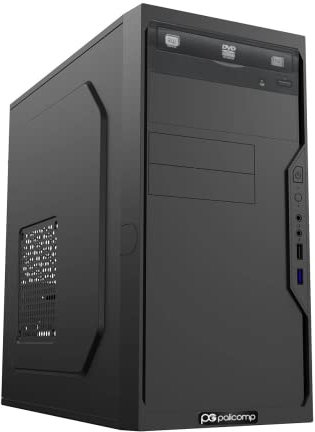 PALICOMP AMD Gaming PC AMD RYZEN 5 4600G AM4-6 Core - 4.2Ghz - 16GB RAM - 1TB M.2 SSD nVME - GeForce RTX4060 8GB - WIFI - Bluetooth - No OS