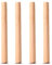 4 Pieds Pour Meubles En Bois Verticale Pattes De Remplacement de Table Basse Forme Ronde Jambes Pour Canapé Meuble Tv Table à Manger,Avec Plaque de Montage et Vis(50cm)