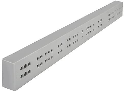 Distanzleiste für Schubkastenführungen BxHxT 25 x 50 x 486 mm silbergrau | Distanzschiene zur Überbrückung des Türeinsprungs bei Eckbändern bei Innenschubläden von SOTECH