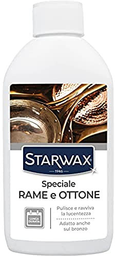 STARWAX - Speciale rame, bronzo e ottone - pulisce, smacchia, ravviva la lucentezza - effetto lunga durata - ritarda la ricomparsa dell'ossidazione - senza ammoniaca - profumo gradevole