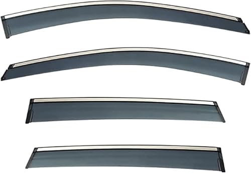 Auto Windabweiser für VOLKSWAGEN Transporter (T4) 1990-2003 Auto Seitenfensterabweiser All Weather Wasserdicht Beschlagfrei Beschattung Autofenster 4 Stück Set