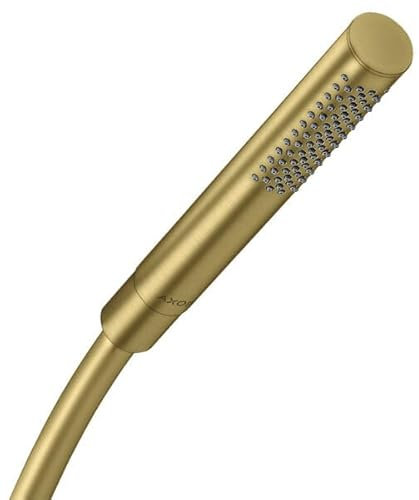 hansgrohe AXOR 1jet Stabhandbrause, 10531950, Farbe: Brushed Brass