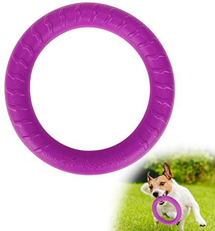 Valicaer Interaktives Spielzeug für Hunde Ring Float Hundefrisbee Spielzeug Hunde Fitness Ring Spielzeug Durable Scheiben Trainingsring Agility-Ausrüstung für Hunde für Kleine Mittel und Große Hunde