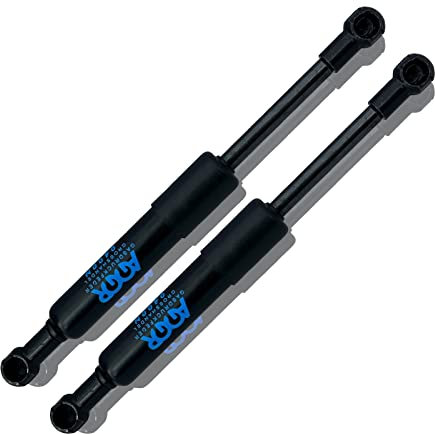 RhedexX® 2 Stück Gasdruckfeder 195mm/58mm/380N Metall Schwarz Ersatz für Kesseböhmer LIFT-O-MAT - Gasdruckdämpfer Küche Möbelklappen Stabilus Liftomat