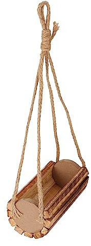 Yardwe Jardinière Nordique Bois Support Mural pour Fleurs Jardinière Décorative Murale