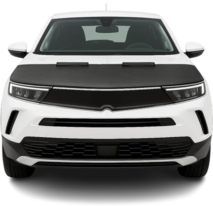 OMAC Haubenbra Steinschlagschutz Bonnet Bra kompatibel mit Opel Mokka 2020-2025 Carbon Halb