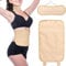 2 Stück Rizinusöl-Packung Kompresse Taille Hals Wrap Kit Wiederverwendbar für Leberverstopfung, Bio-Baumwolle Ölpackungen zur Linderung von Stress Leber Detox Schlafhilfe Verstellbare Kompresse Wrap