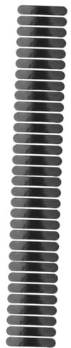 Cabilock 32 STK Teppichband Teppichstopper Unterlage Schutzhelm Licht Leiterband Für Jalousien Weißer Teppich Waschbare Läuferteppiche Fotoalbum Doppelseitig Polyurethan Schwarzes Klebeband