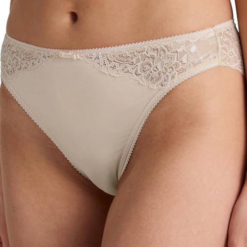 CALIDA Sensual Secrets Slip Damen, Regular Cut, Rückseite aus transparenter Spitze