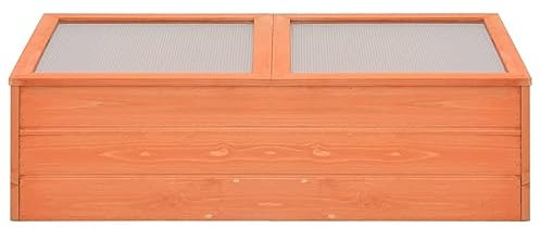 Homgoday Invernadero de Madera 100x50x34 cm