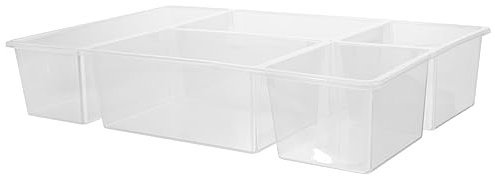 KITANDOVE Schmaler Organizer Schubladen-organizer Besteck-aufbewahrungsbox Platzsparendes Küchenutensilien-set