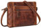 STILORD 'Verdelio' Moderne Damen Umhängetasche Leder Klein - Vintage Leder Messenger Bag Damen-Handtasche - Frauen-Handtasche Echt-Leder - Passend für Tablet bis 10 Zoll, Farbe:salerno - braun