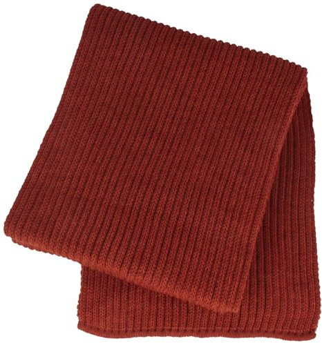 Breiter Schal Herren, Strickschal aus Wolle (Merino), 20 cm 180 cm Länge Merino Sand