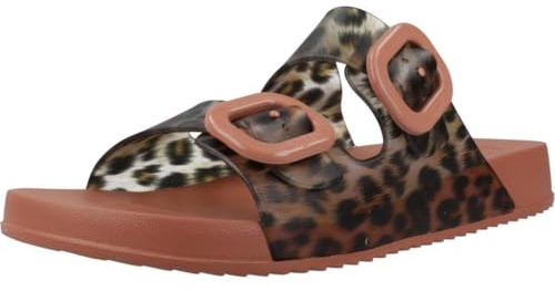 IGOR Bio-Sandalen mit Schnallenverschluss. S10336 für Damen, 381 Habana Glanz Leo Terrakotta, 36 EU