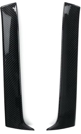 Auto Heckspoiler Für VW Für G&olf 7 7,5 MK7 Wagen 2014-2018 Carbon Look/Glänzend Schwarz Hinten Fenster Trim Stamm Spoiler Seite Flügel(Rear right)