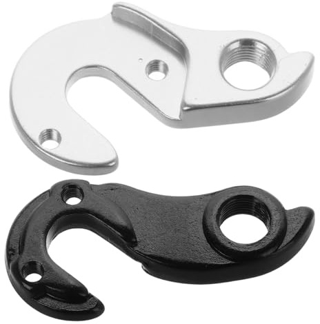 Toddmomy 2stücke Fahrrad Schaltwerk-haken Universeller Adapter Für Rahmen-endstück Robuste Metall-halterung Für Mountainbike Rennrad Einfache Installation Hohe Langlebigkeit