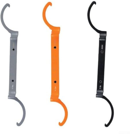 Besttoolifes Juego de llaves de contratuerca de 3 piezas para accesorios de conducto de 1/2 3/4 de 1 pulgada, herramienta de conducto eléctrico con puntas de gancho para un máximo apalancamiento