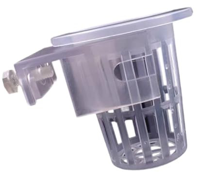 Fahoujs Supporto per piante per acquari con clip per piante equilibrate, decorazioni acquaponiche, supporto per piante subacquee