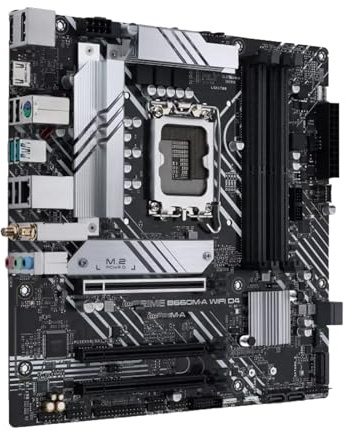 Gaming Motherboard Fit For ASUS PRIME B660M-A AC D4 Motherboard Intel B660 Support I9-14900 I5-14600 14400F 13400 CPU LGA 1700 DDR4 128GB PCIe 4.0 HDMI M.2