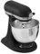 KitchenAid KSM150PSBK Artisan 5 Quart Stand Mixer, Stainless Steel, 325 W, Cast Iron