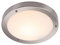 Betta Lighting Bathroom Light – Flush Mount Dome Bath Ceiling Light – Dimmable IP44 Rated LED Round Ceiling Lights for Kitchen, Bedroom, Utility Room, Bulkhead – 40W E27 (Not Included) – Satin Nickel
