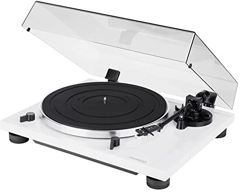 Thorens TD 201 Hochglanz weiß