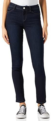 Morgan 201-pom.p/Jean Pantalones, Azul (Jeans Brut Jeans Brut), W26 (Talla del Fabricante: T36) para Mujer