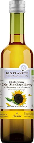 Huile de tournesol (pressée à froid, non raffinée) virgin BIO 500 ml - Bio Planete