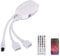 Bluetooth Controller, ALED LIGHT DC 12V Bluetooth LED Streifen Licht Controller mit 40 Tasten IR Fernbedienung für RGB LED Strip LED Band Smart Phone APP Control Smart Controller für IOS und Android