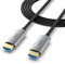 ATZEBE Câble HDMI Fibre Optique-10M, Câble HDMI 4K Supporte 4K@60Hz, HDR, 4:4:4, 3D, ARC, HDCP 2.2, Haute Vitesse 18 Gbps