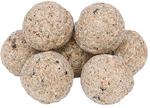 Superpet Premium Fat Balls for Wild Birds, High-Energy Wild Bird Food for Bird Feeders, Mess-Free Winter and Year-Round Nutrition, No Nets or Plastic (300 Pack)