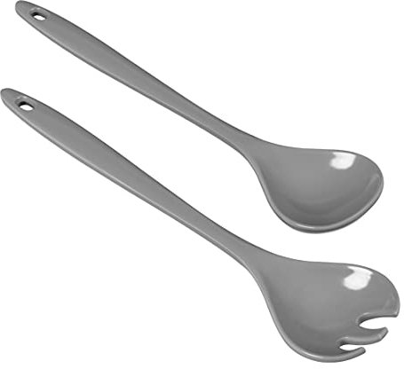 KUHN RIKON 24292 Salatbesteck (Grau/Hellgrau), Plastic, 28 x 6.5 x 2 cm