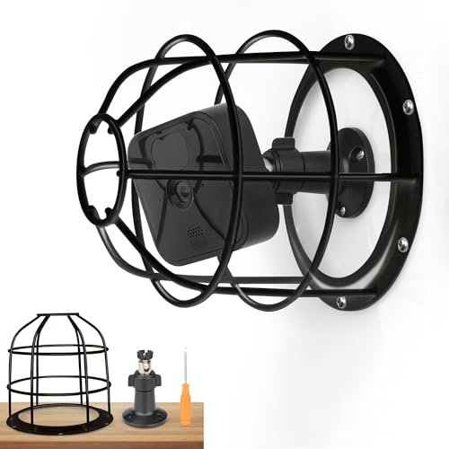 UYODM Anti-Theft Camera Mount Cage, Compatible with Blink Outdoor, Blink Indoor Camera