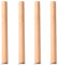 4 Pcs Solid Wood Furniture Legs, Replacement Desk Legs, Coffee Table Legs, Sofa Legs, Cabinet Legs, Furniture Feet With Mounting Plates and Screws,Wooden-70cm/27.56in