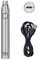 5GVAPE EVOD EGO Electronic Cigarette Battery,USB Rechargeable Long Lasting 650mAh,510 Thread E Shisha Hookah Vape Battery for CE4 Tank atomizer,Steel Color,No E Liquid